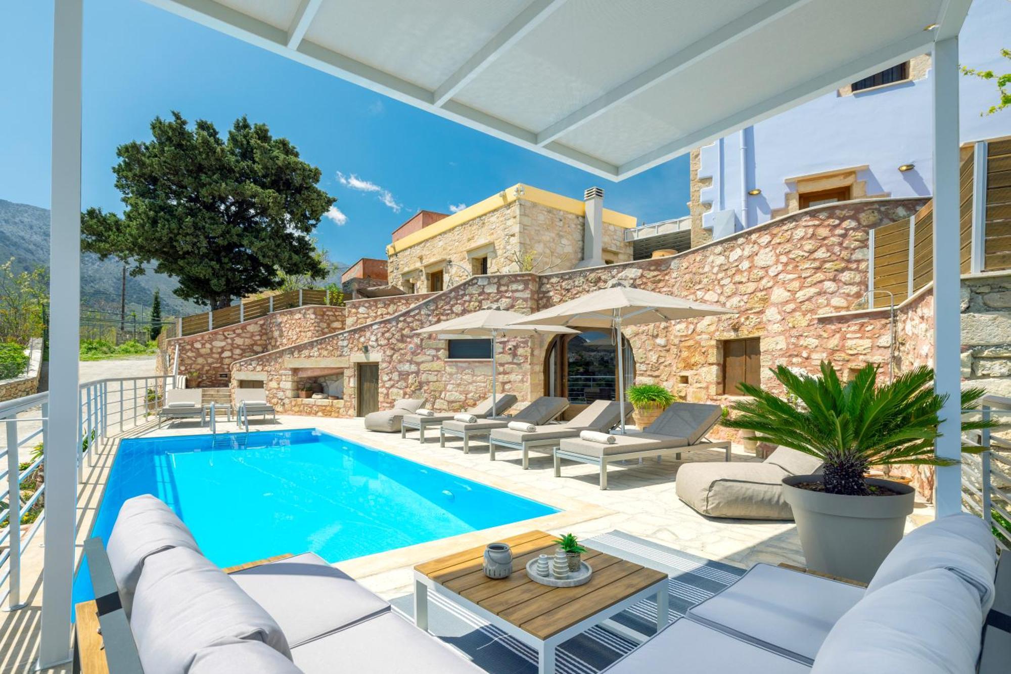 Dream View Villa Kastellos Экстерьер фото
