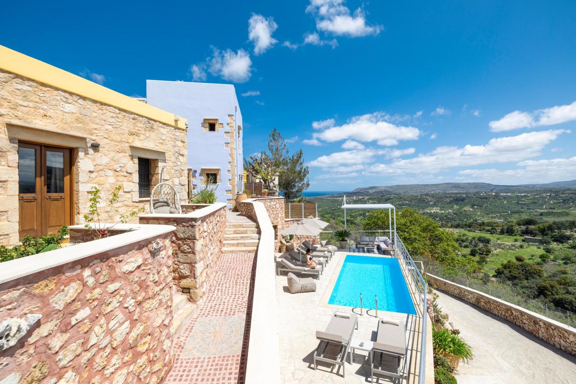 Dream View Villa Kastellos Экстерьер фото