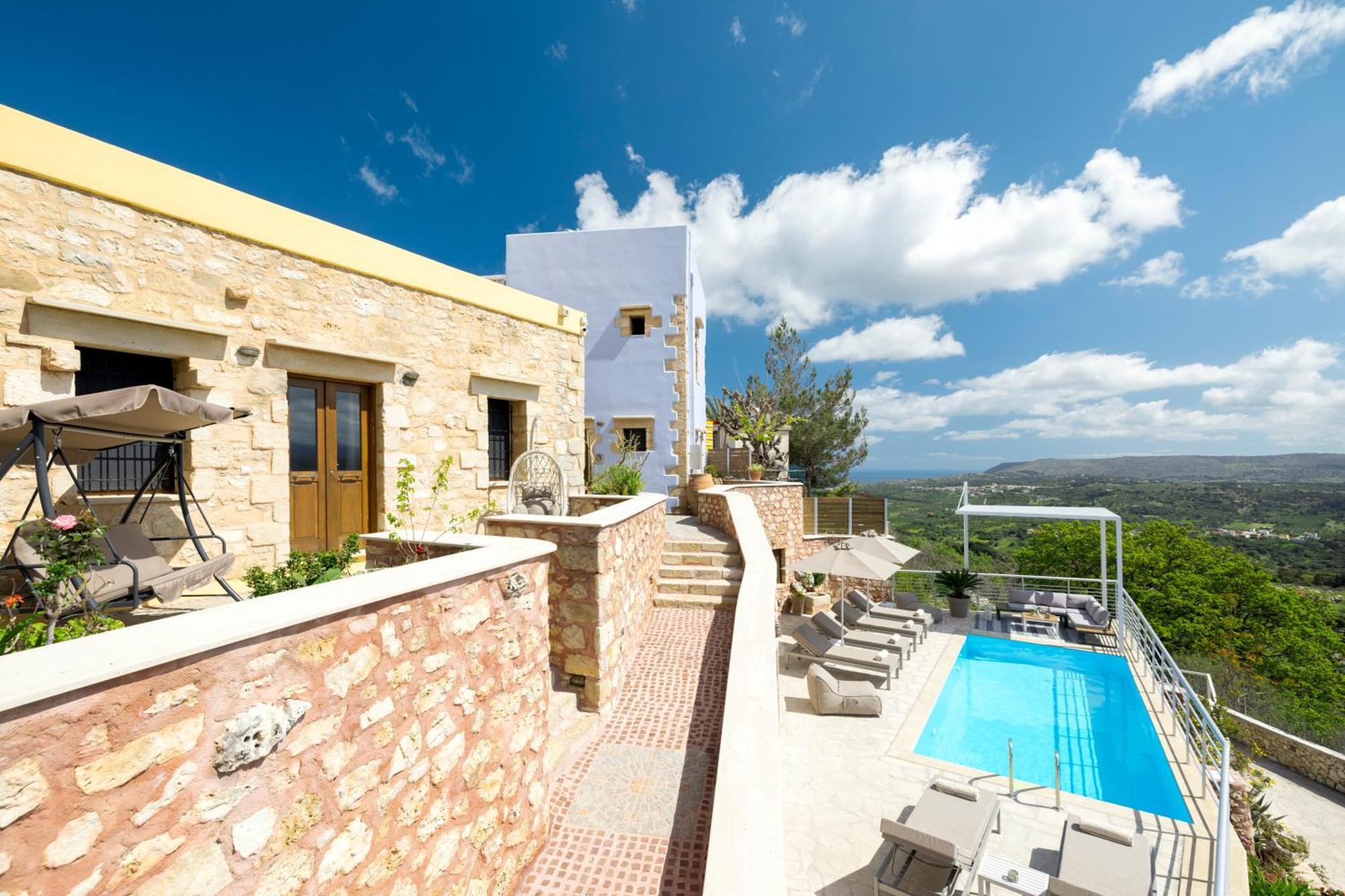 Dream View Villa Kastellos Экстерьер фото
