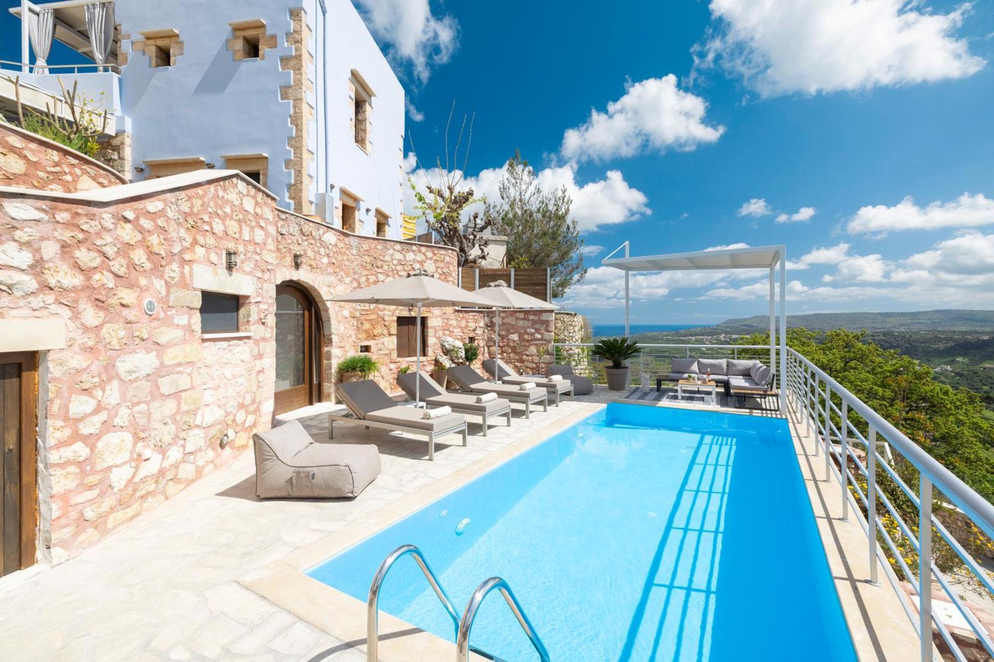 Dream View Villa Kastellos Экстерьер фото