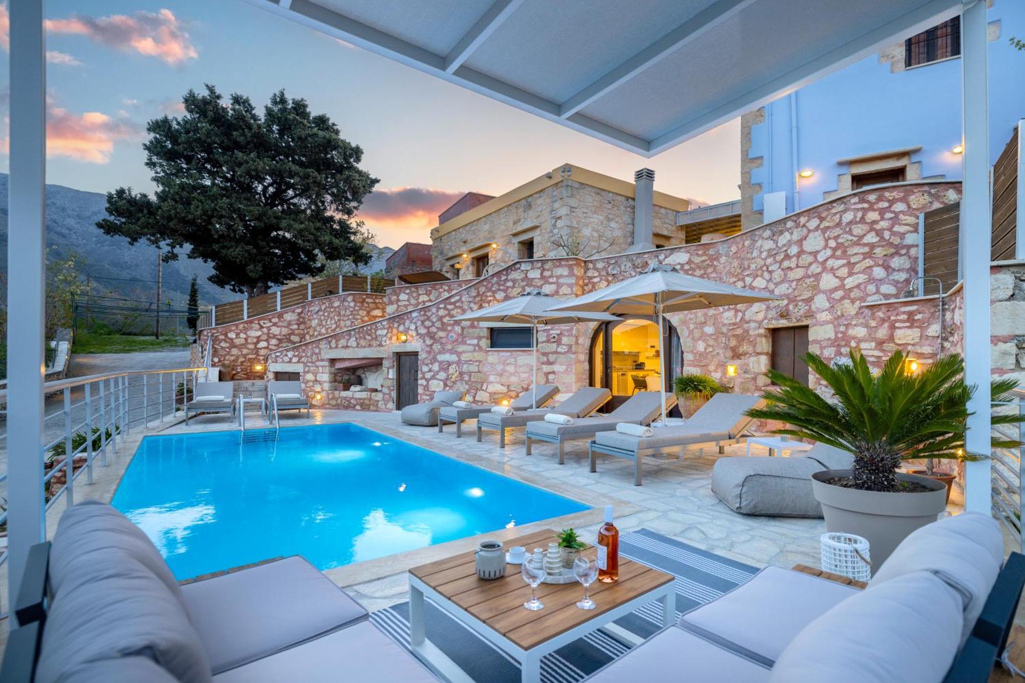 Dream View Villa Kastellos Экстерьер фото
