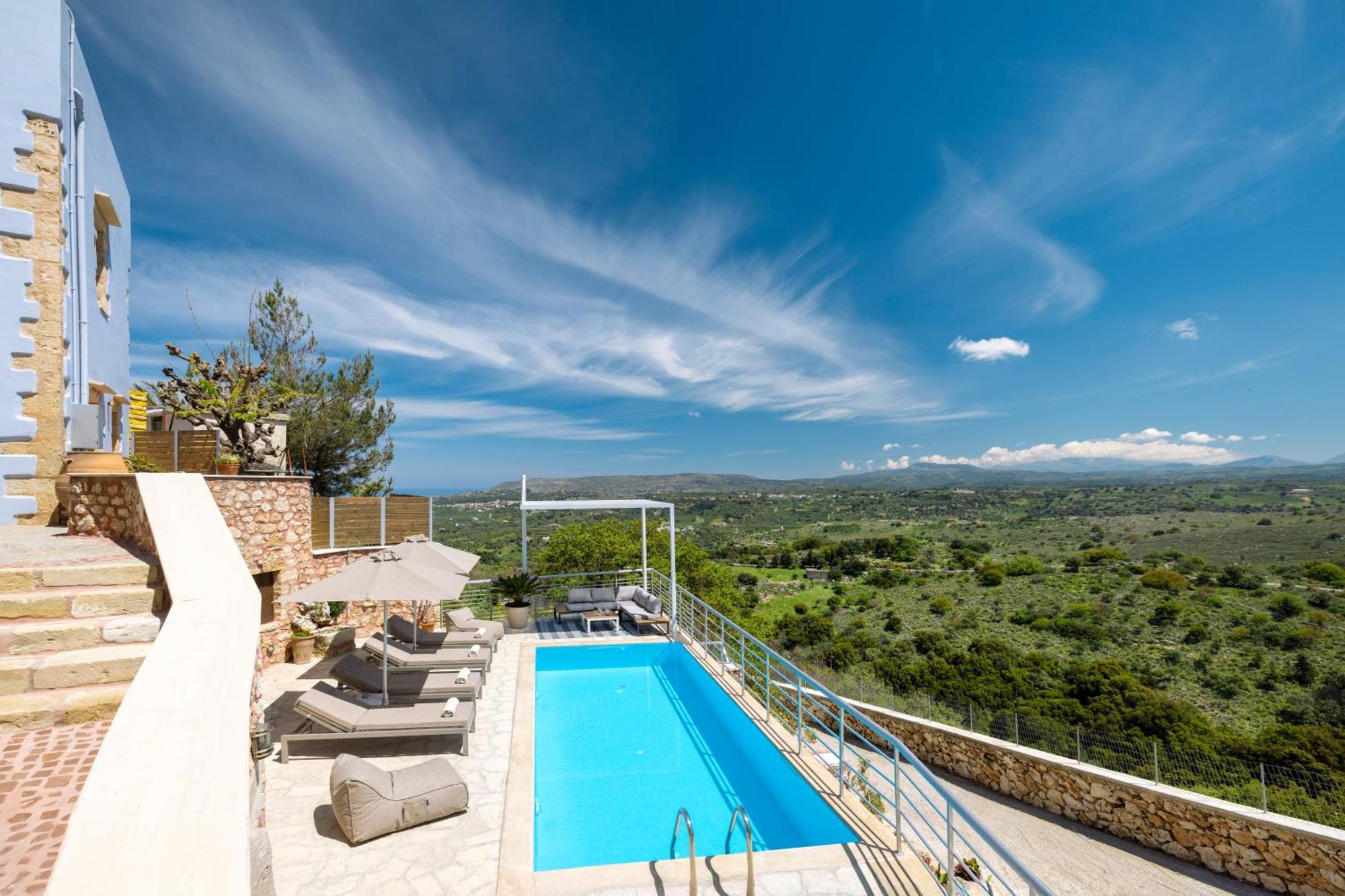 Dream View Villa Kastellos Экстерьер фото
