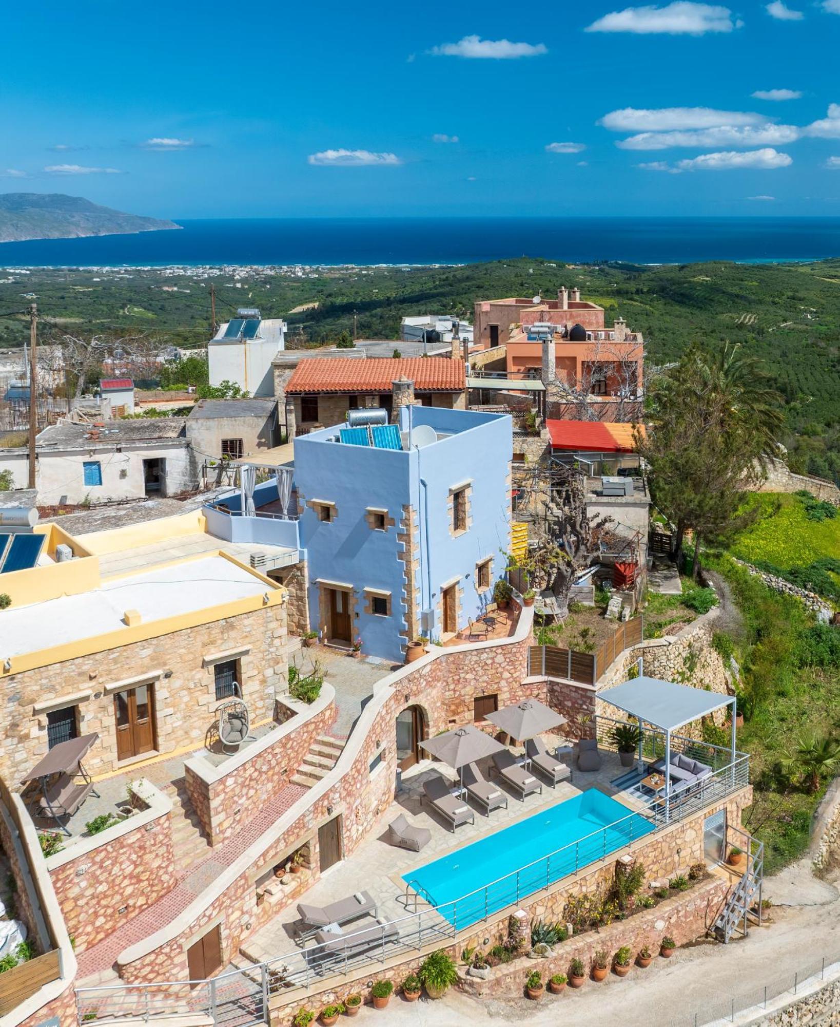 Dream View Villa Kastellos Экстерьер фото